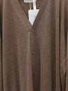 SWAYING 25 Early Autumn Outline Cashmere Cardigan SW-SW25PF1T17C2-KQ Khaki